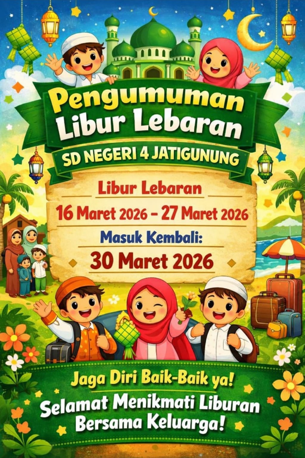 Libur Seputar Lebaran