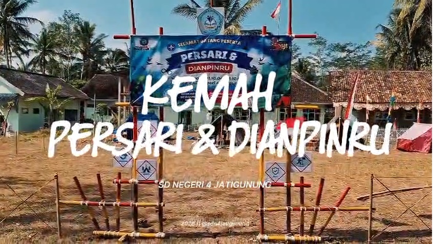 "Ayo Berkemah!" Pramuka SDN 4 Jatigunung Cetak Generasi Disiplin, Mandiri, dan Berkarakter