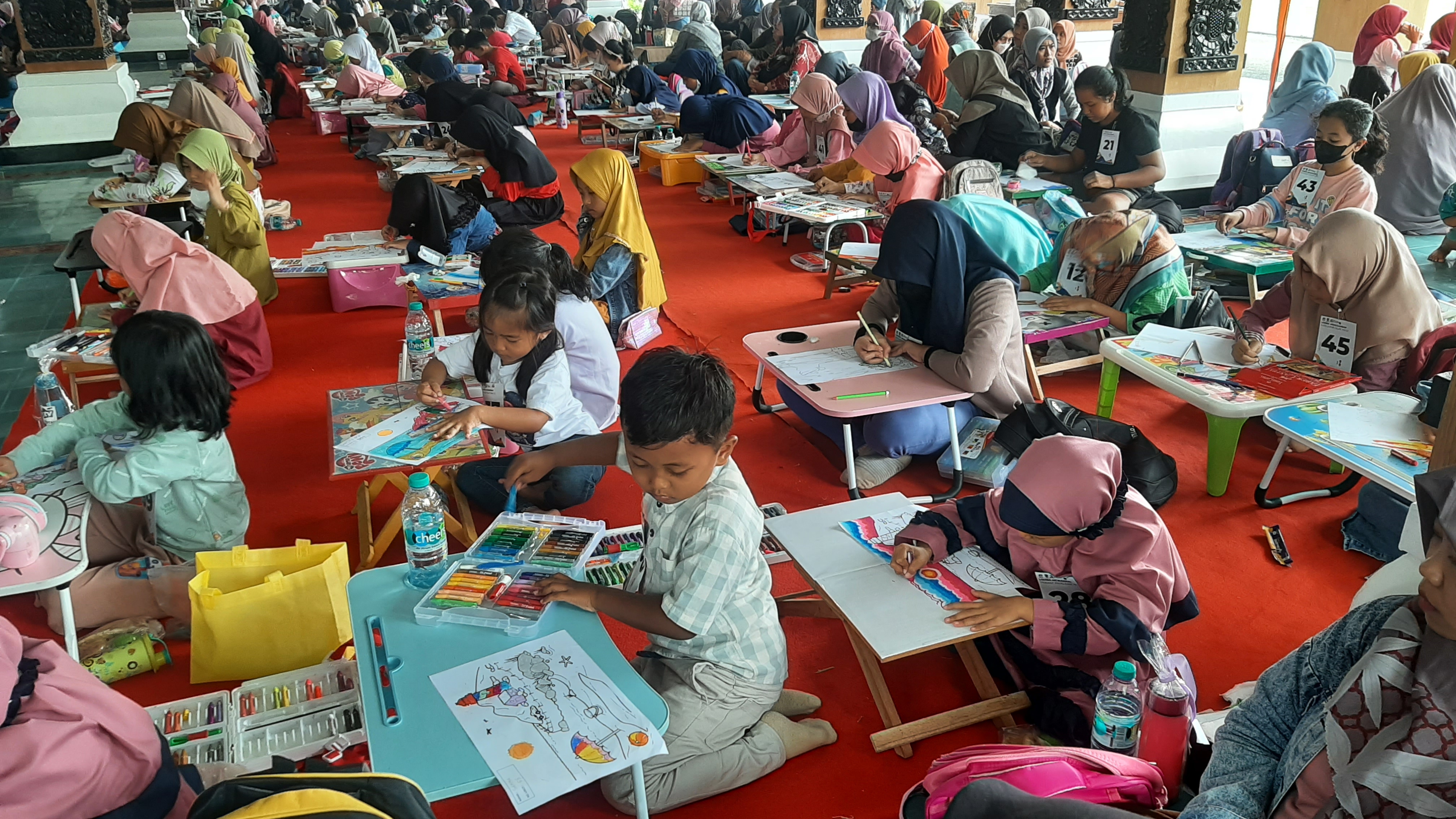 Lomba menggambar tingkat Kabupaten